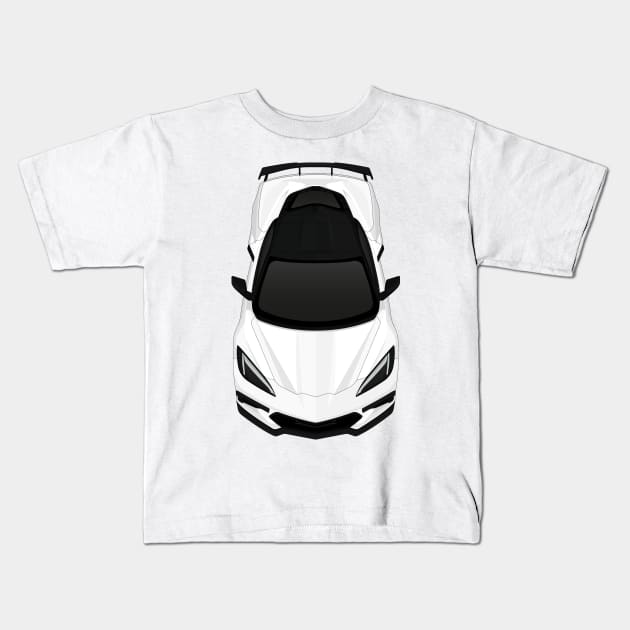 C8 White Kids T-Shirt by VENZ0LIC